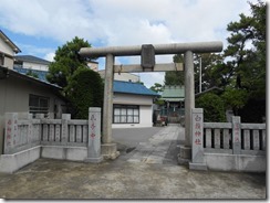 一之江白髭神社鳥居