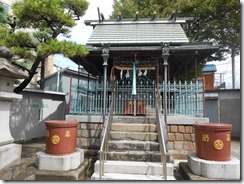 一之江白髭神社拝殿