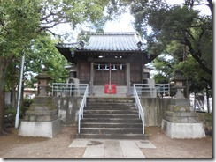 東小松川拝殿②