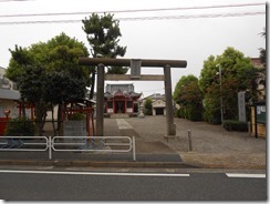 平井白髭神社鳥居