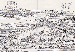 目白不動名所図会