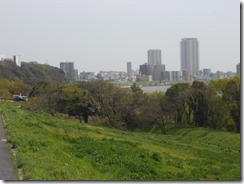 里見公園を望む