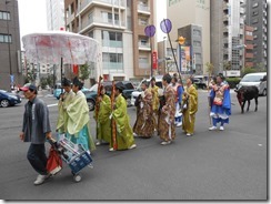 亀戸天神行列②